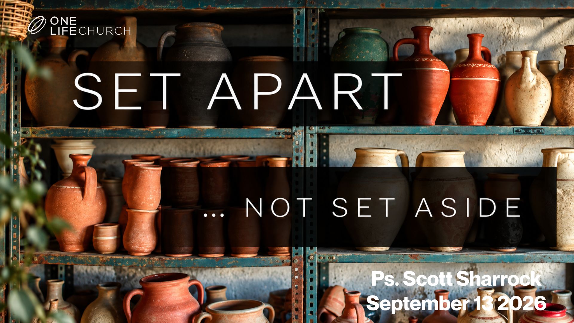 Set Apart and Not Set Aside